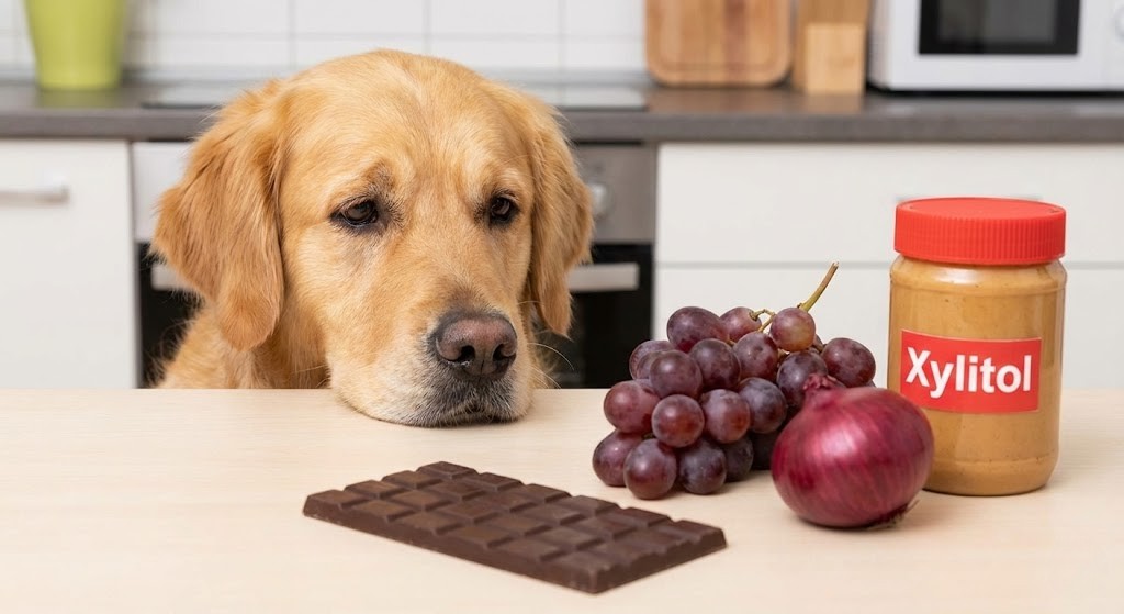 Danger in the Kitchen: 10 Human Foods That Are Toxic to Dogs