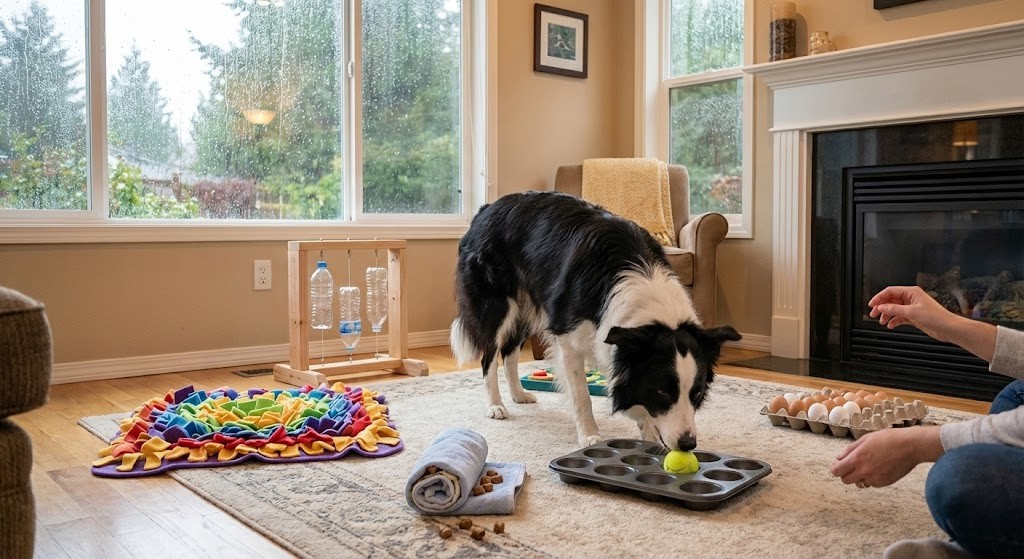 10 DIY Brain Games for Dogs: Indoor Activities for Rainy Days