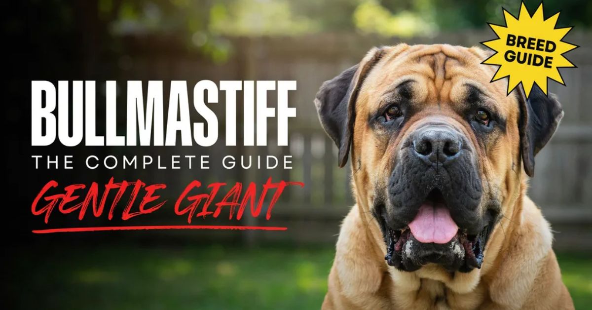 dog breed bullmastiff​