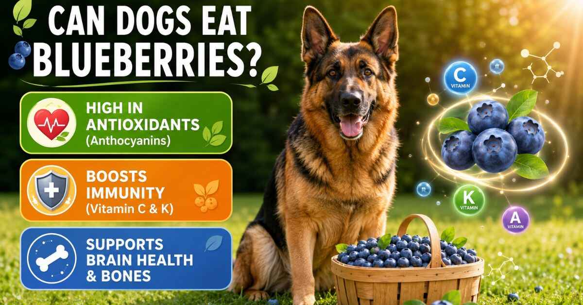 Can Dogs Eat Blueberries
